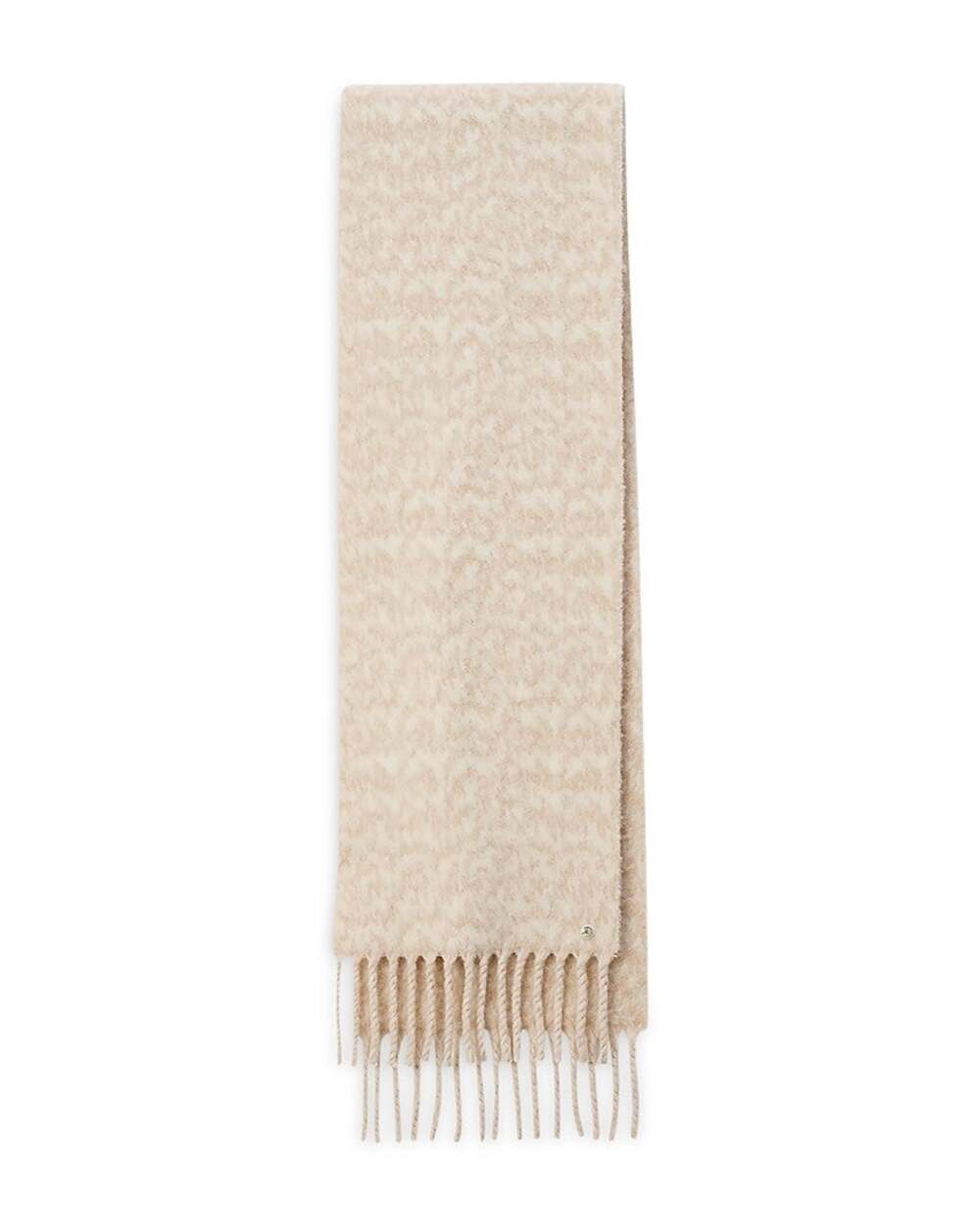Rag & Bone Nora Twisty Alpaca & Wool Blend Scarf Beige OS
